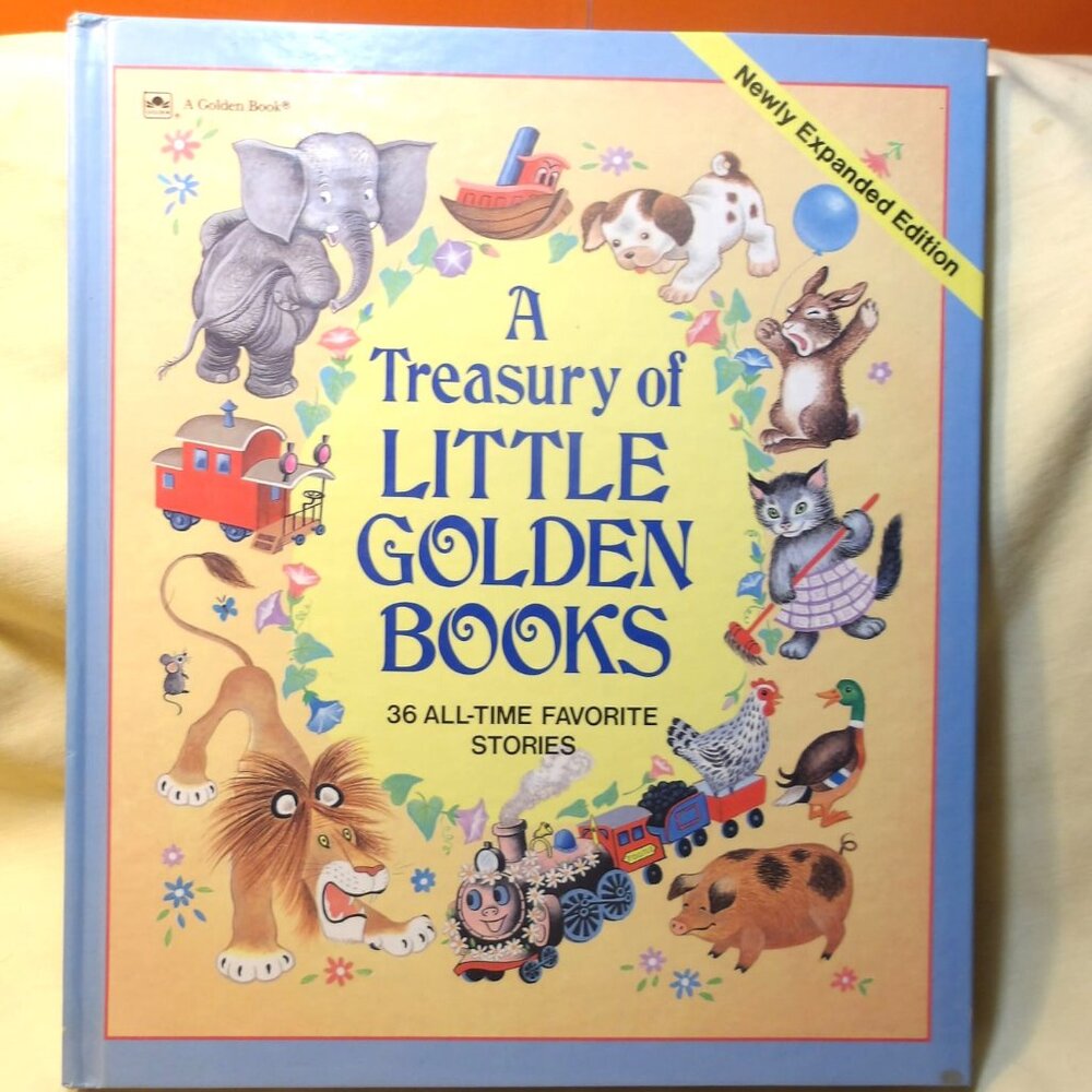*** Treasury of LITTLE GOLDEN BOOKS *** 36 All Time Favorite Stories